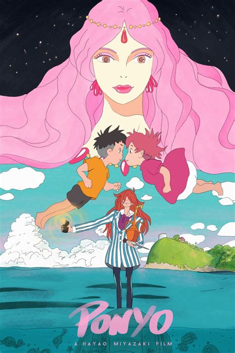 Ponyo 2008 800 X 1200 Studio Ghibli Poster Ghibli Artwork Anime