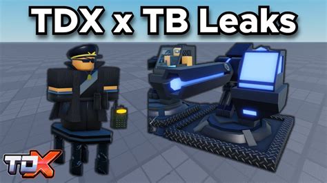 Tdx X Tb New Leaks 39 Tb Railgunner Skin Commander Tower New Theme