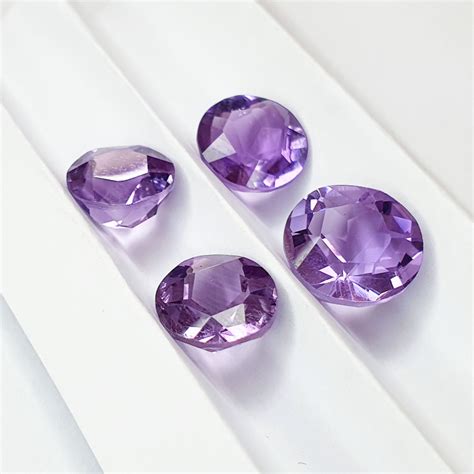 Ametista Pedra Lapidada Redondo Lilas Natural Xavier Gems