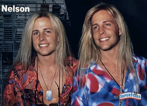 Gunnar And Matthew Nelson Circa 1991 From A Superstars Magazine Pinup