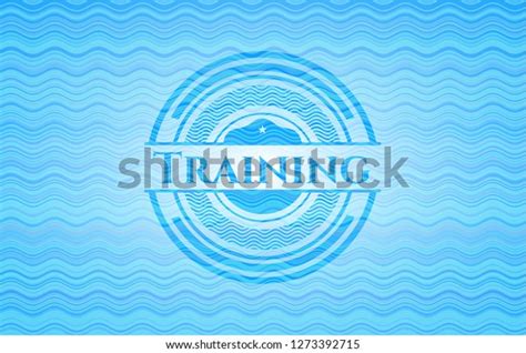 Training Water Wave Concept Style Emblem Stock Vector Royalty Free