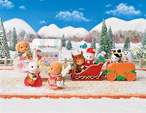 New Epoch Calico Critters Small Christmas Set Se 192 Ebay