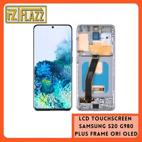 Jual Lcd Touchscreen Samsung S G Oled Plus Frame Fullset Black