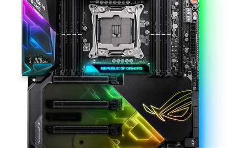 Computex 2017 Asus Announces Republic Of Gamers Strix X299 Based Motherboards Pc Perspective