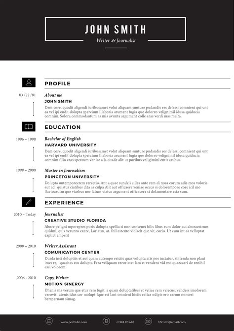 Free Creative Resume Templates Free Resume Templates For regarding Microsoft Word Resumes ...