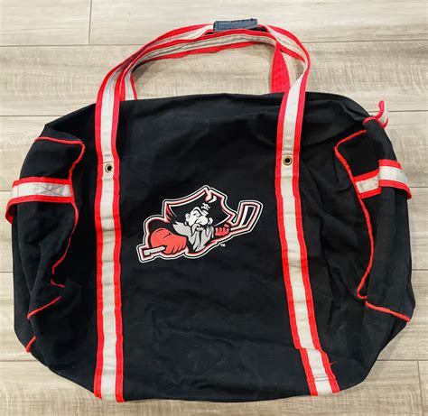 Portland Pirates AHL Pro Stock Hockey Player Team Issued Equipment Bag ...