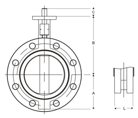 F11U U TYPE BUTTERFLY VALVE Fivalco Leading Valves Manufacturer