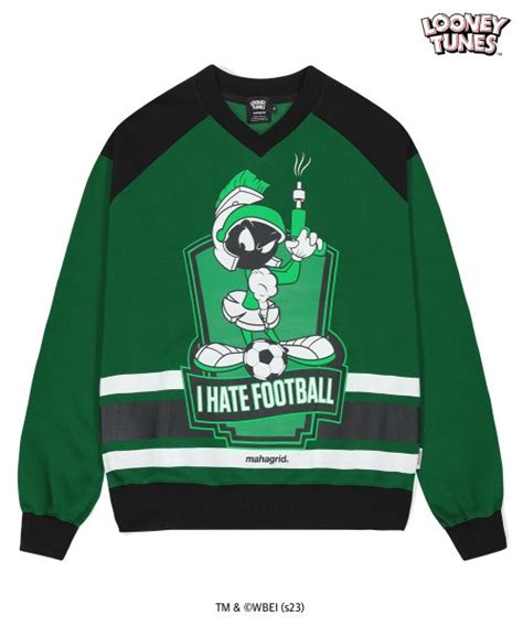 Musinsa Mahagrid I Hate Football Sweatshirt Greenmg2dfmm443b