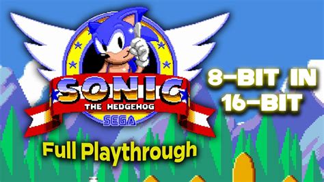 Sonic The Hedgehog Bit In Bit Full Playthrough Youtube