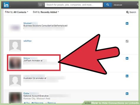 How To Hide Connections On Linkedin 10 Steps With Pictures