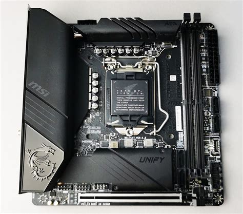 Msi Meg Z490i Unify Overview The Z490 Mini Itx Showdown Gigabytes