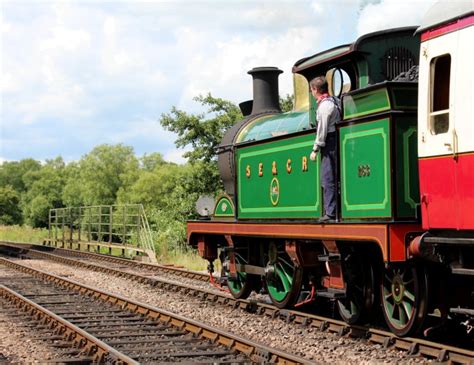 Secr C Class 592 On The Bluebell Railway Loco Yard