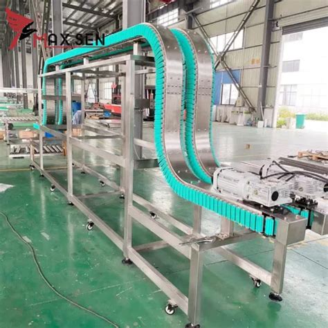 Material Handling Equipment Plastic Gripper Chain Conveyor Gripper