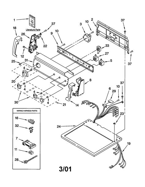 Wiring Diagram For Kenmore Dryer Model Database