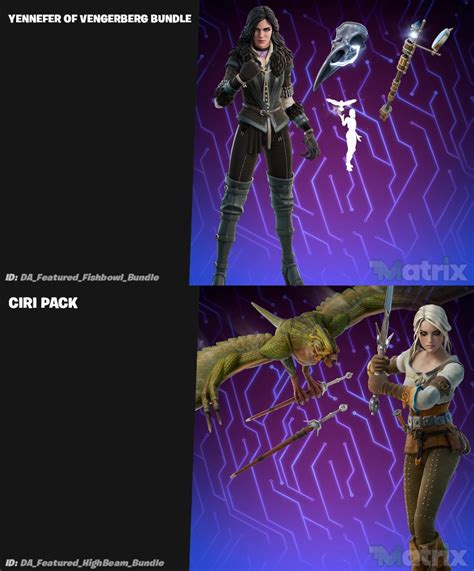 IFireMonkey On Twitter Ciri Yennefer Have Arrived In The Item Shop