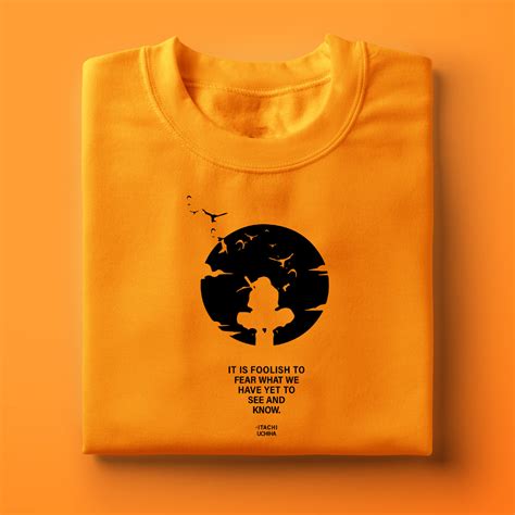 Футболка Ітачі Учіха. Одяг Наруто. Подарунок фанату аніме Naruto