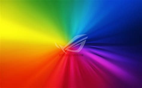 Rog Rainbow Wallpaper