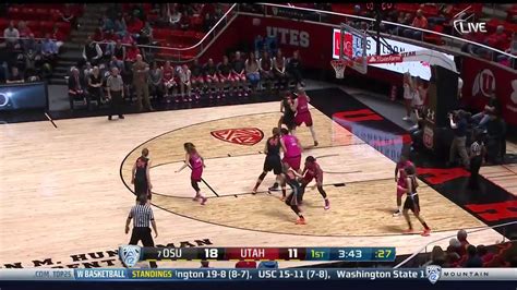 Wbkb Highlights Osu At Utah Youtube