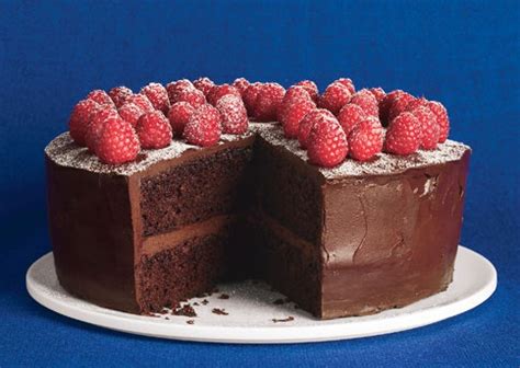 Chocolate-Raspberry Layer Cake Recipe | Bon Appétit