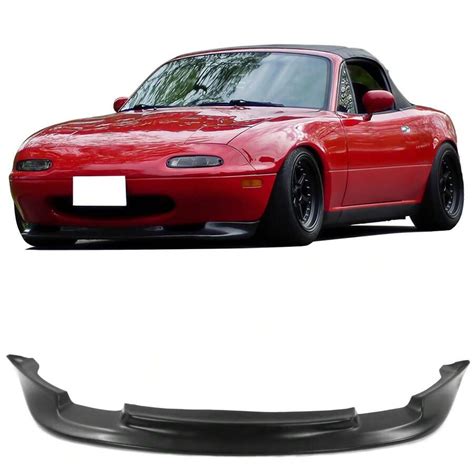 Front Bumper Lip Fits 1990 1997 Mazdas Miata All Models GV Style