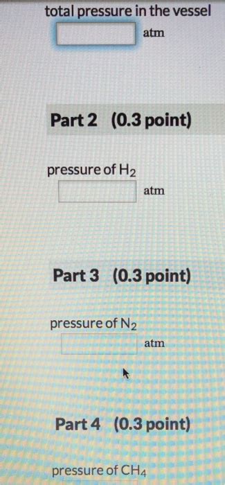 Solved A Gas Mixture Contains Mol Of N Mol Of Chegg