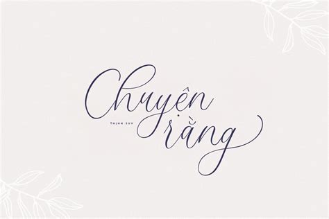 Montery Script - Font chữ viết tay Việt Hóa