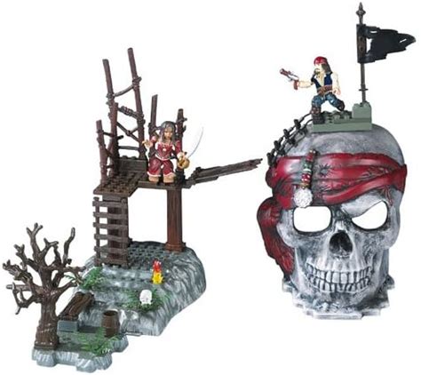 Amazon Mega Bloks Pirates Of The Caribbean Skull Playsets By Mega