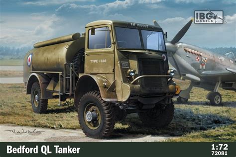 IBG - 72081 - Bedford QL Tanker - 1/72 Scale Model