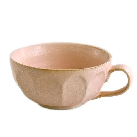 Kaneko Pottery Rinka Porcelain Soup Cup PEACH PINK Japan S Best To You