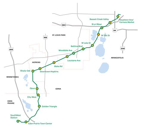 Minneapolis Light Rail Expansion Map