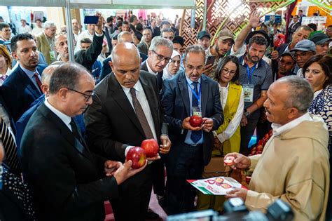 Ouverture De La Troisième édition Du Salon National De La Pomme à