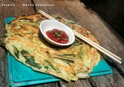 Resep Pajeon Korean Pancake Oleh Melka Faradilla Husna Sembiring