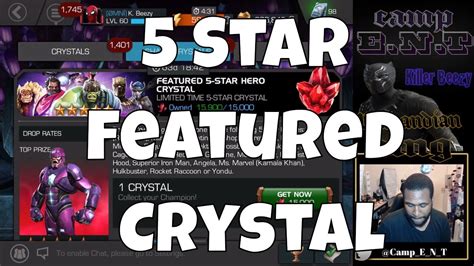 5 Star Featured Crystal Opening L Marvel Contest Of Champions Youtube