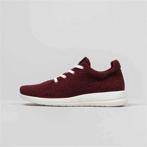 Baskets Vola Femme Bordeaux Foncé En Laine 3 Suisses