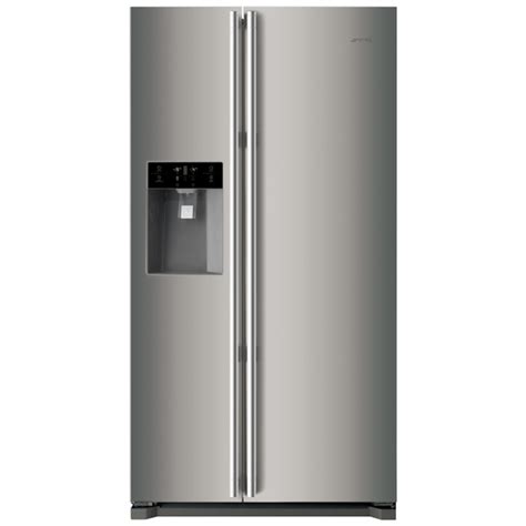 Smeg 90cm Side By Side Stainless Steel Combination Fridge Freezer