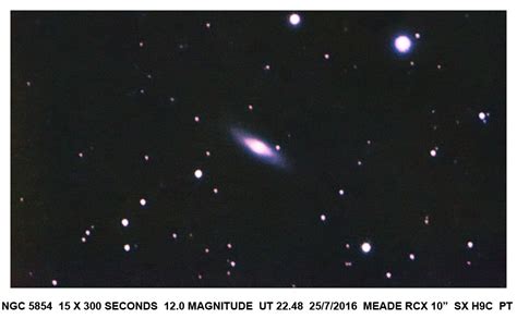 NGC 5854 Imaging Deep Sky Stargazers Lounge