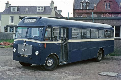 The Transport Library Mitchell Stornoway Bedford Sb At Stornoway In