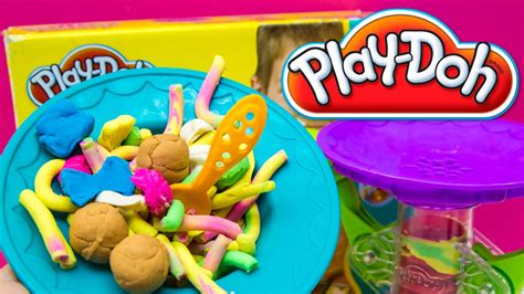 Play Doh Spaghetti Factory Pasta How To Make Playdough Spaguetti Recipe