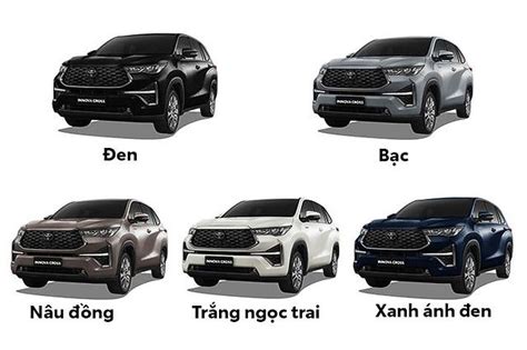 Toyota Innova Cross 2023 ra mắt tại Đại Lý Toyota Hải Phòng Thông số