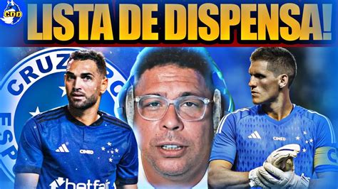 Incr Vel Lista De Dispensa Do Cruzeiro Youtube