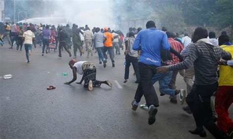 Photos Capture The Brutality Of Kenyas Police Before The Countrys