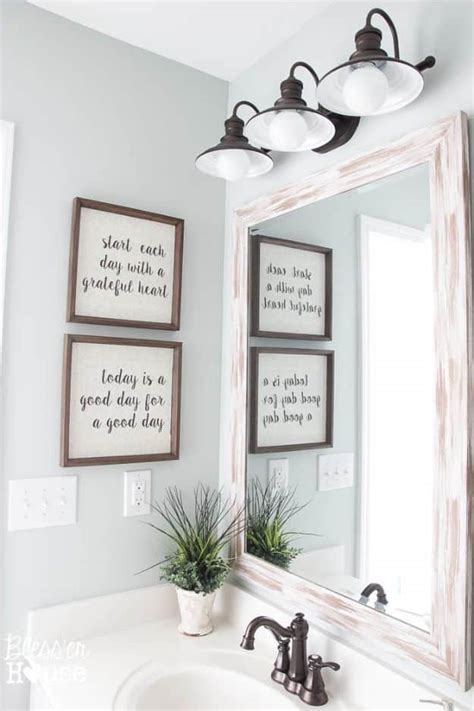 Diy Bathroom Wall Decor