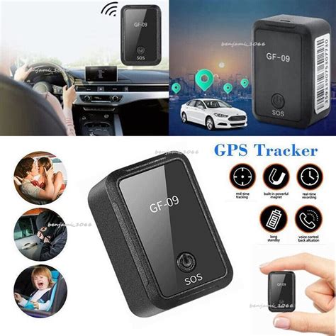 Mini GF09 Magnetic Car Vehicle GPS Tracker Voice Rec Locator Real Time