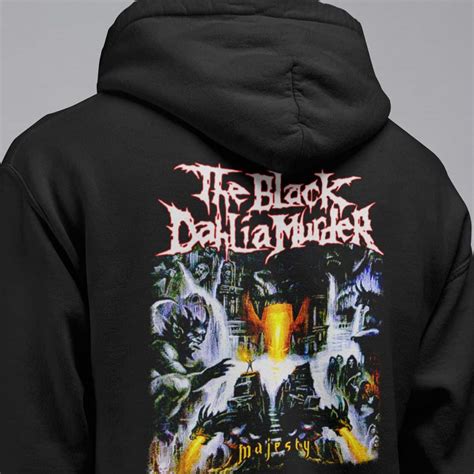 Black Dahlia Murder Band Hoodie, Black Dahlia Murder Majesty Artwork ...