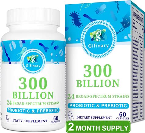 Amazon Probiotics For Women And Men 300 Billion CFU 24 Strains