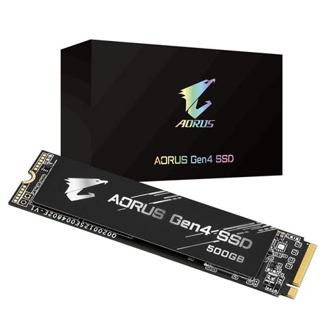 Unidad De Estado Solido SSD M 2 Nvme PCI E 4 0 500GB Aorus Gen4 GP