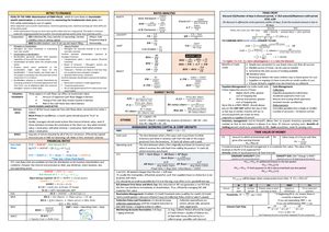 FFL Finals Cheatsheet - exam cheat sheet - Financial Statement Analysis ...