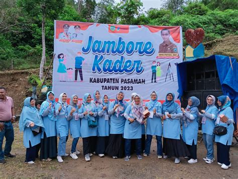 Dinas Kesehatan Kabupaten Pasaman Mengadakan Lomba Jambore Kader Yang