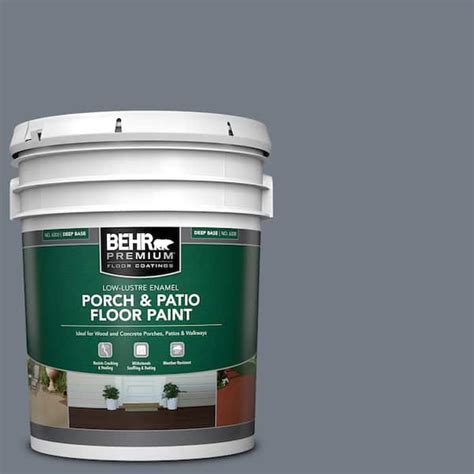 Behr Premium Gal Ppf Deep Shale Low Lustre Enamel Interior