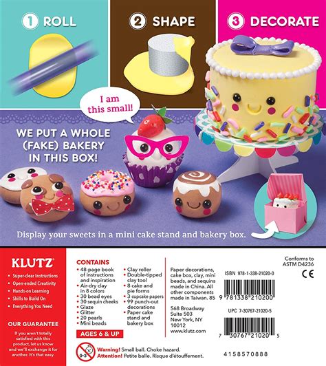 Mini Bake Shop Klutz Crafts Kit Clay Tools Wordunited